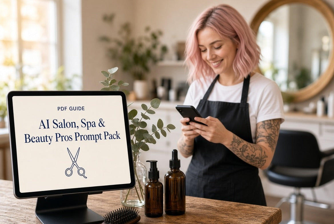 Salon, Spa & Beauty Pros Prompt Pack